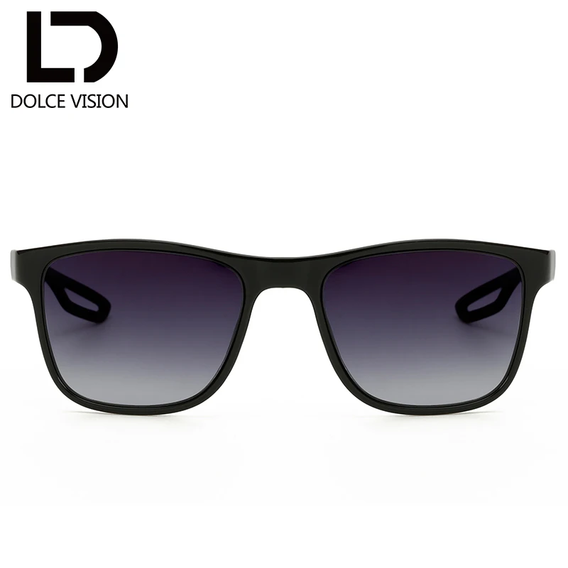 Мужские коричневые солнцезащитные очки с градиентными линзами UV400 для мужчин