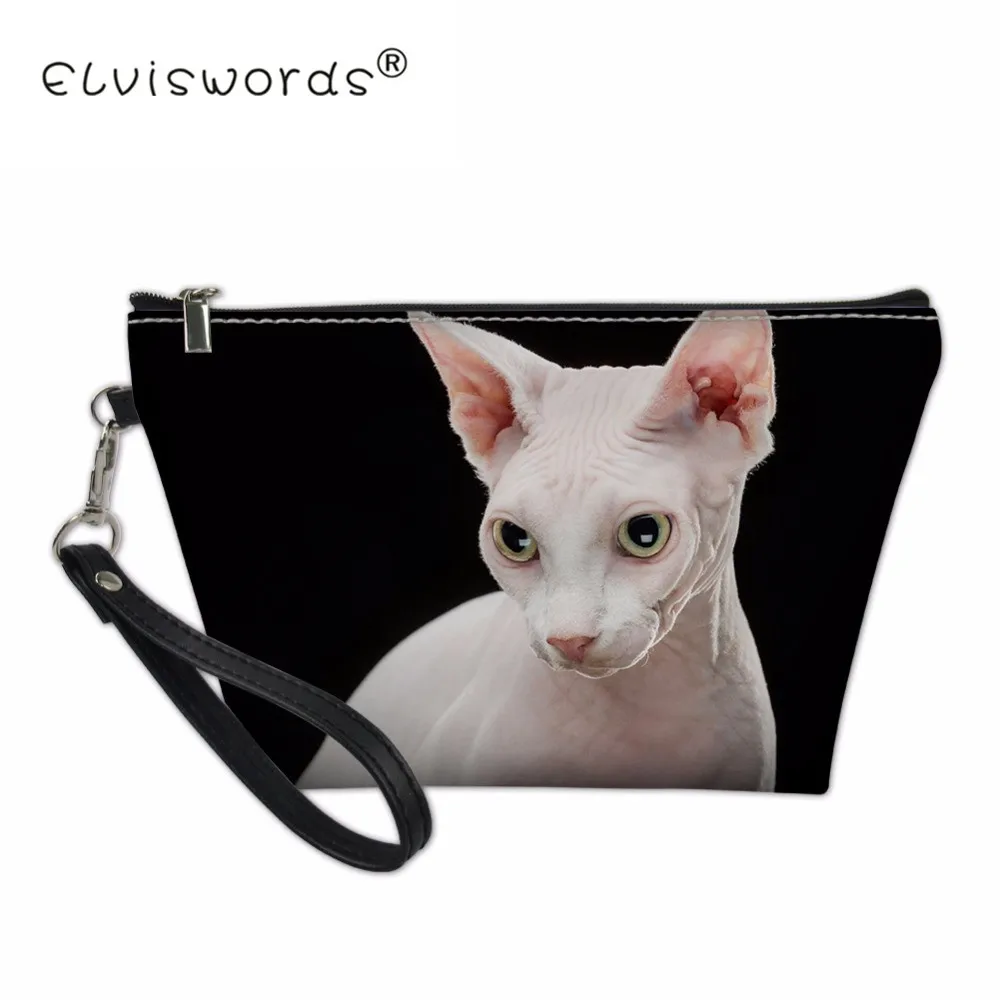Sphynx канадская безволосая дизайнерская косметичка для кошек женские сумки