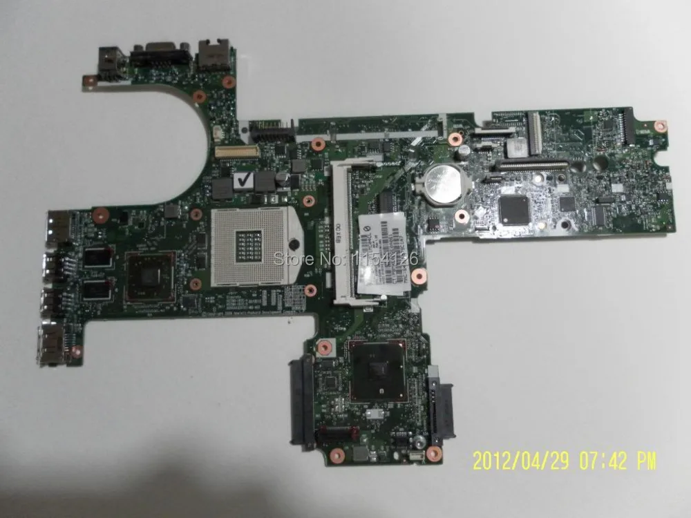 Оригинальная материнская плата для ноутбука HP Для Compaq ProBook 6450b 6550b серии 613296-001 DDR3