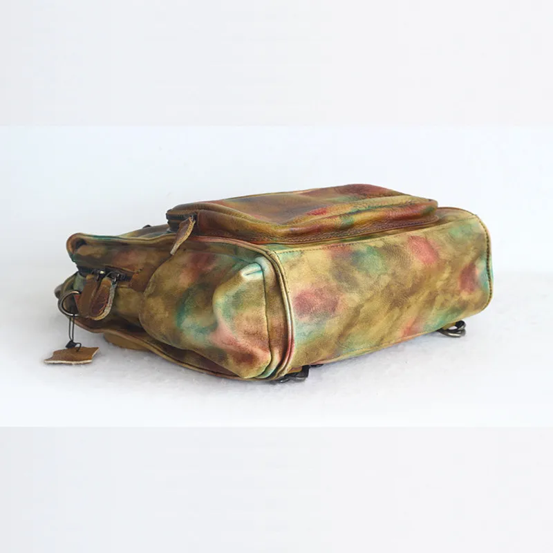 Женские кожаные рюкзаки из натуральной кожи Pyaterochka роскошные сумки через плечо