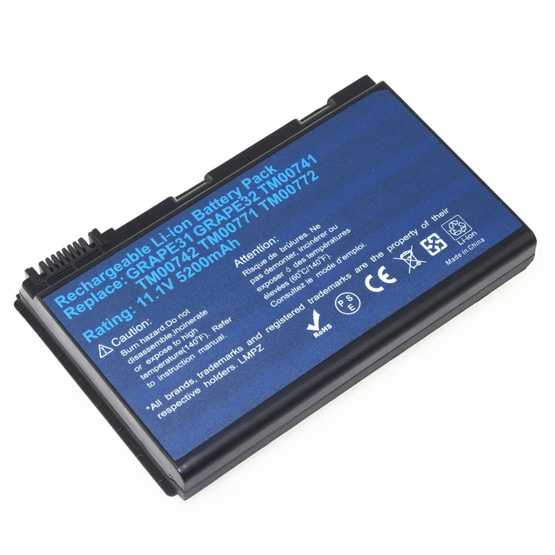 Аккумулятор для ноутбука Acer TravelMate 5220G 5230 5310 5320 5330 5520G 5520 5530G 5530 5710G 5710 5720G 5720 5730G |