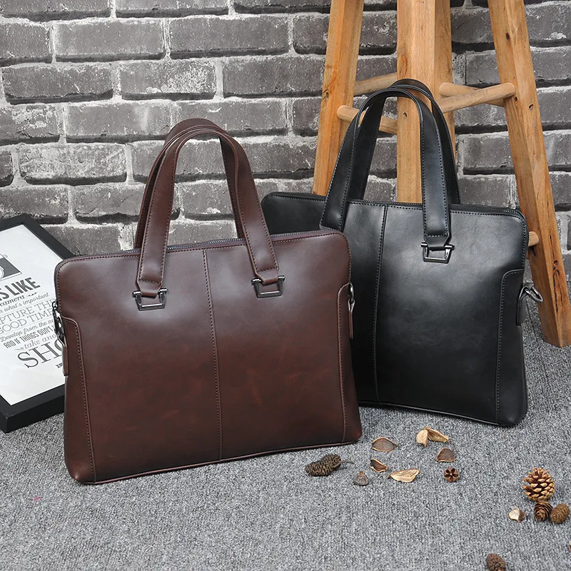 Мужская Высококачественная сумка через плечо из искусственной кожи Cambridg Satchels