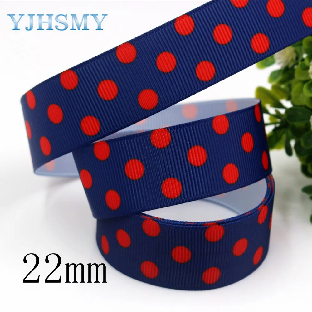 YJHSMY D 17921 674 10 ярдов 25/22 мм мультфильм печатных grosgrain ленты DIY ручной работы
