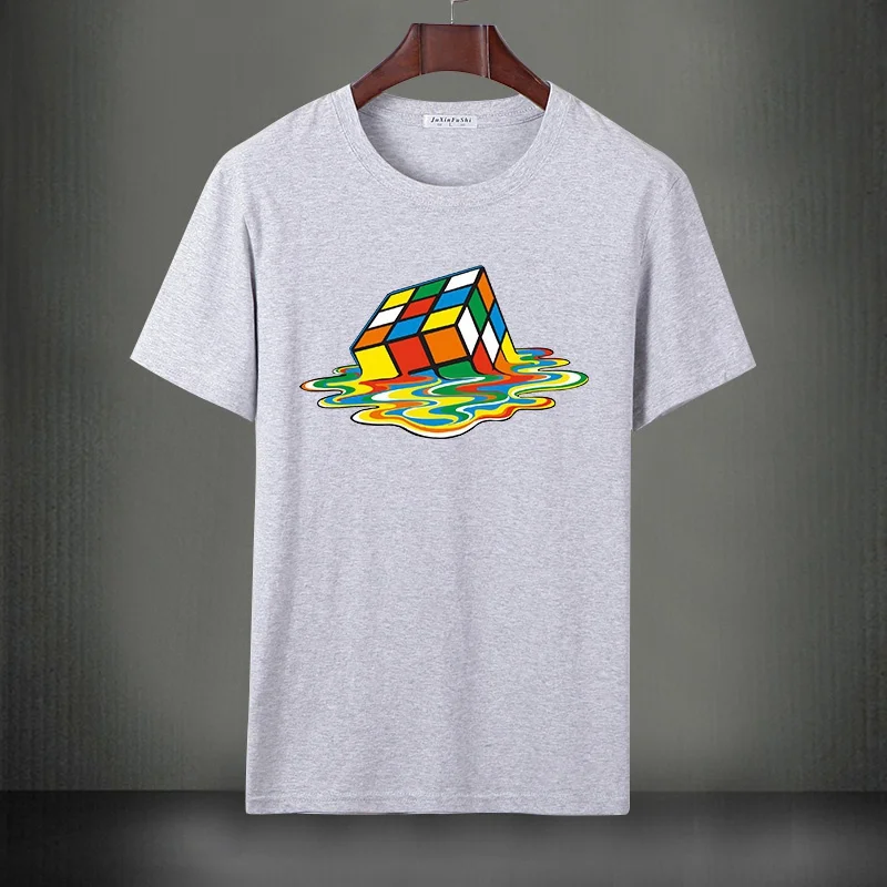 Летняя мужская футболка с коротким рукавом, 6XL, большой размер, большой размер, 7XL, 8XL, большая хлопковая Футболка с геометрическим рисунком, хипстерская, вдохновленная, темно-синяя, Gree