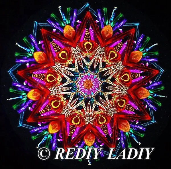RF84547 Rediy ladiy Алмазная мозаика, алмазная живопись, наборы для вышивки крестом, мандала, узор, бриллианты, вышивка, квадратная дрель, украшение для дома - Цвет: RF84547