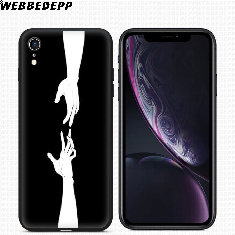 WEBBEDEPP Life красивый мягкий силиконовый чехол для iPhone 11 Pro Xr Xs Max X или 10 8 7 6 6S Plus 5 5S SE Case