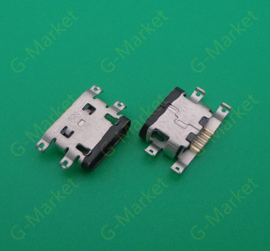 5 100 шт. Micro usb зарядное устройство зарядный порт USB разъем док станция для Motorola Droid