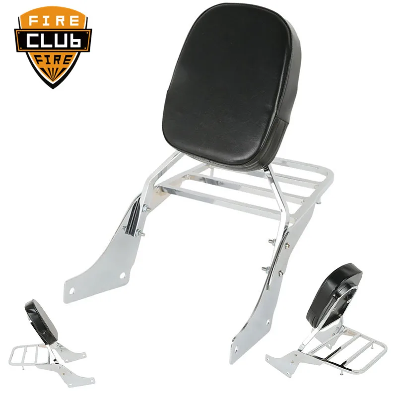 

Для Honda 1100 Shadow VT 1100 пассажирский задний багажный стеллаж поддерживающий держатель сиденье полка для груза кронштейн для спинки Сисси Бар