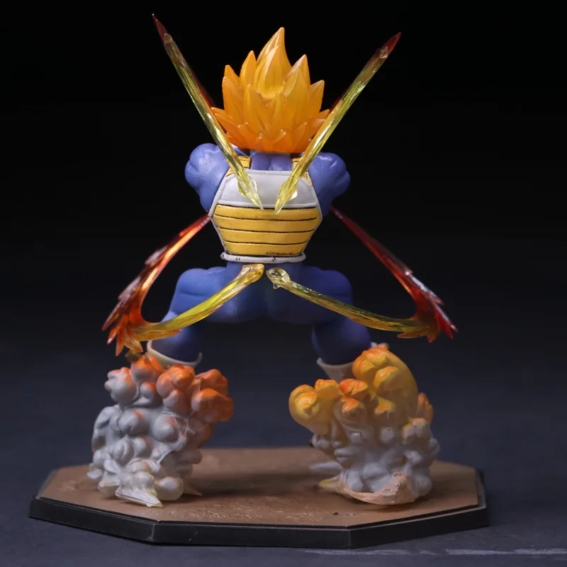 Аниме Dragon Ball Z Vegeta Zero версия экшн-фигурка Драконий жемчуг зет Ударная Волна бой Ver. ПВХ Коллекционная модель игрушки 15 см