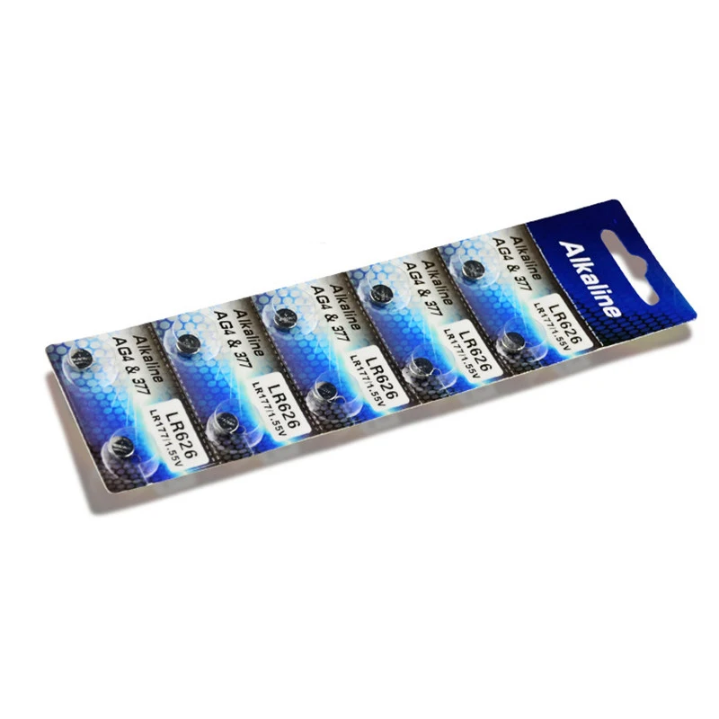 Батарейка GTF 20 шт. 1 5 В AG4 LR626 LR66 377 SR626SW 177 для mp3-плееров игрушек часов Zn/MnO2 |