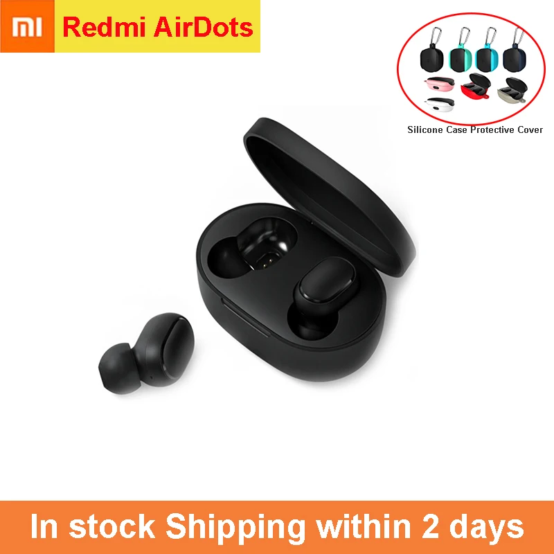 Xiaomi Redmi Airdots TWS беспроводные Bluetooth наушники с голосовым управлением стерео 5 0