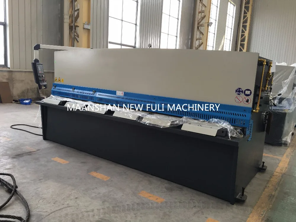 CNC гидравлический станок для резки ручной листового металла алюминиевый