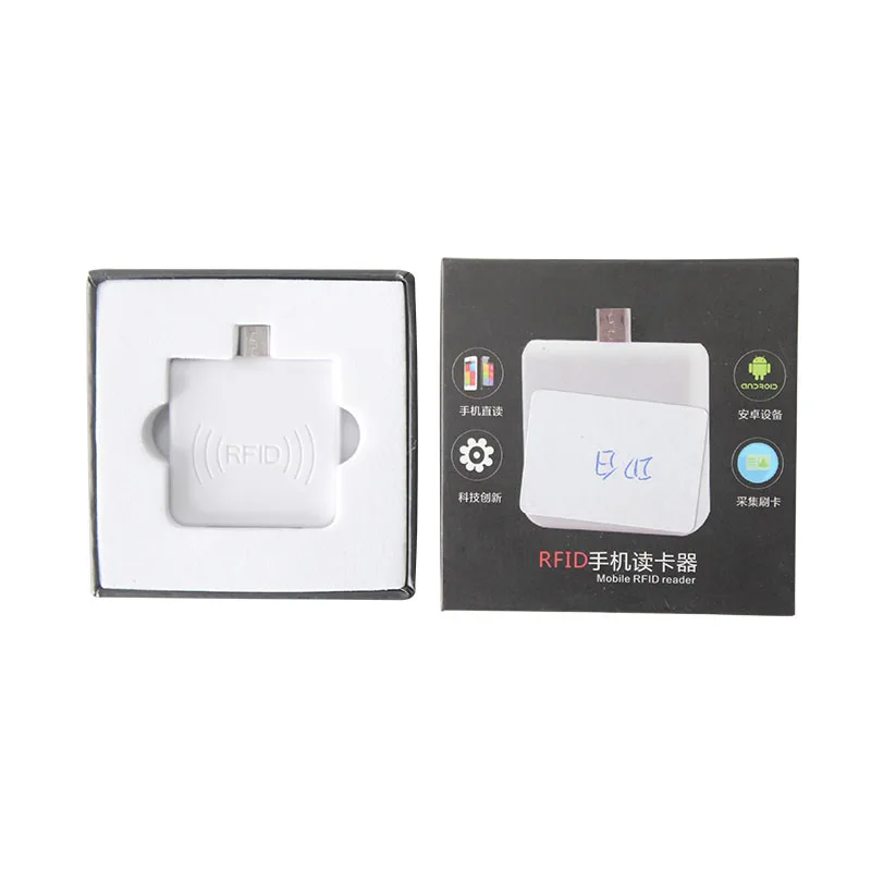 1 шт. Новый ID 125 кГц EM4100 TK400 Mini USB rfid считыватель для Android мобильный телефон OTG меньше