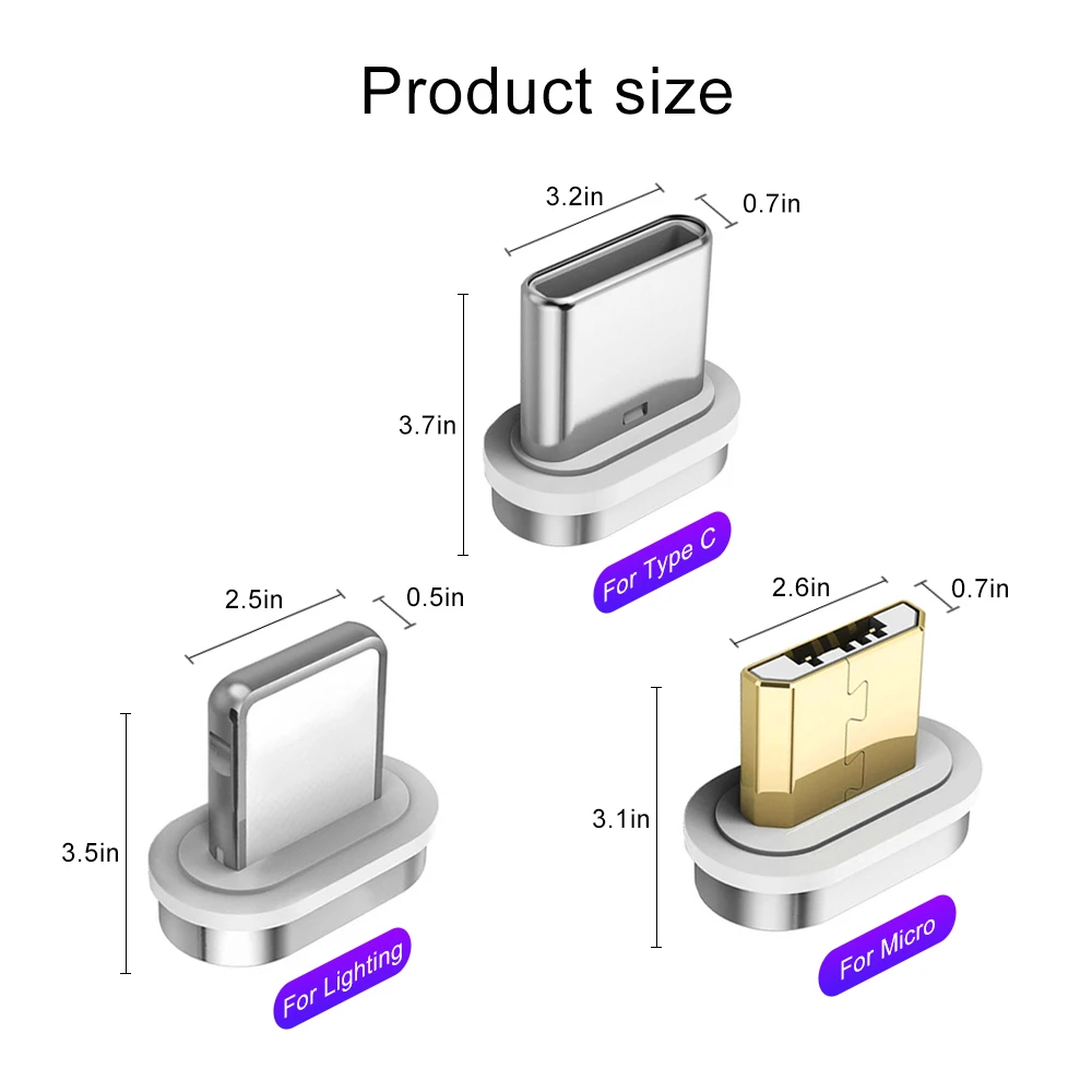 Магнитный кабель А. С. Штепсельная вилка типа C Micro USB C кабель для быстрой зарядки и передачи данных штепсельная Вилка для телефона Microusb Магнитный зарядный Шнур адаптер