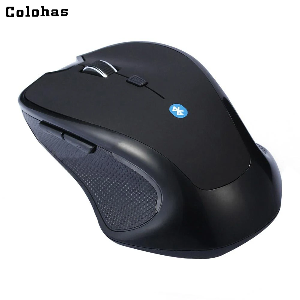 Черная игровая мышь Bluetooth 3 0 6D 1600DPI беспроводная оптическая эргономичная для