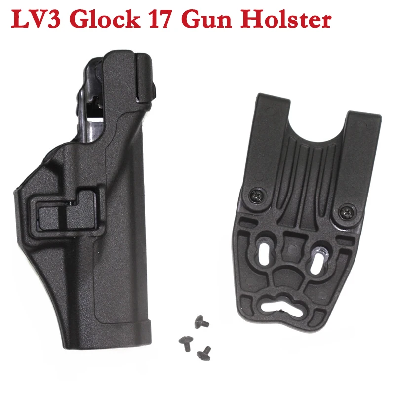 Тактическое снаряжение армии LV3 Glock 17 18 19 22 23 31 32 пистолет пояс кобура военный Глок
