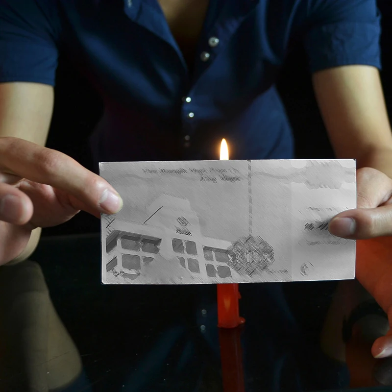 Свеча пламя плавающий Левитация движущийся Профессиональный фокус сцены фокусы