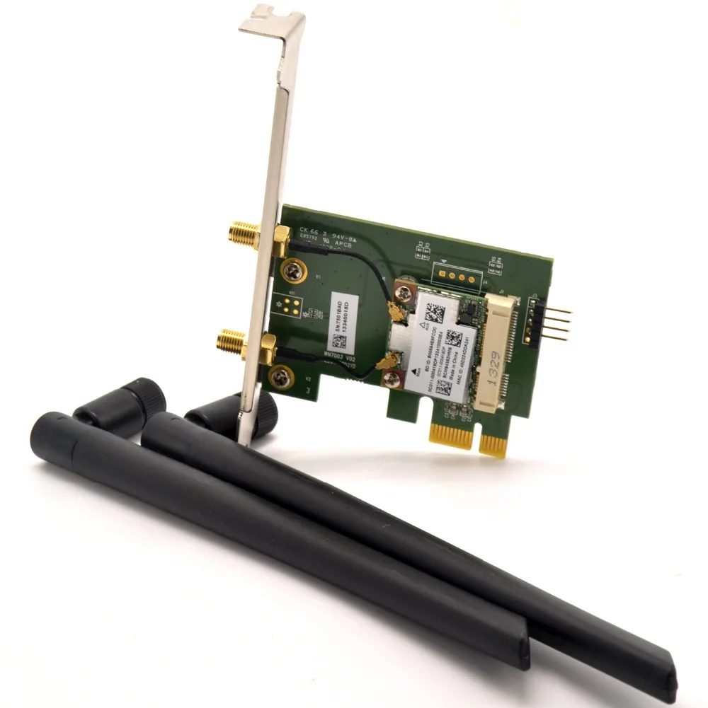 WTXUP для Broadcom BCM94352HMB 1200 Мбит/с 802.11ac беспроводной PCI-E Wi-Fi адаптер PCi WLAN-карты Anatel BCM94352 +