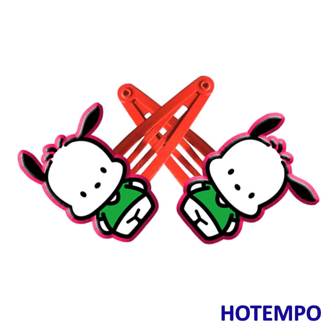 Япония милый мультфильм Kerokero Keroppi волосы для куклы аксессуары Kawaii лягушка шпильки эластичные волосы резинки клип для детей подарок