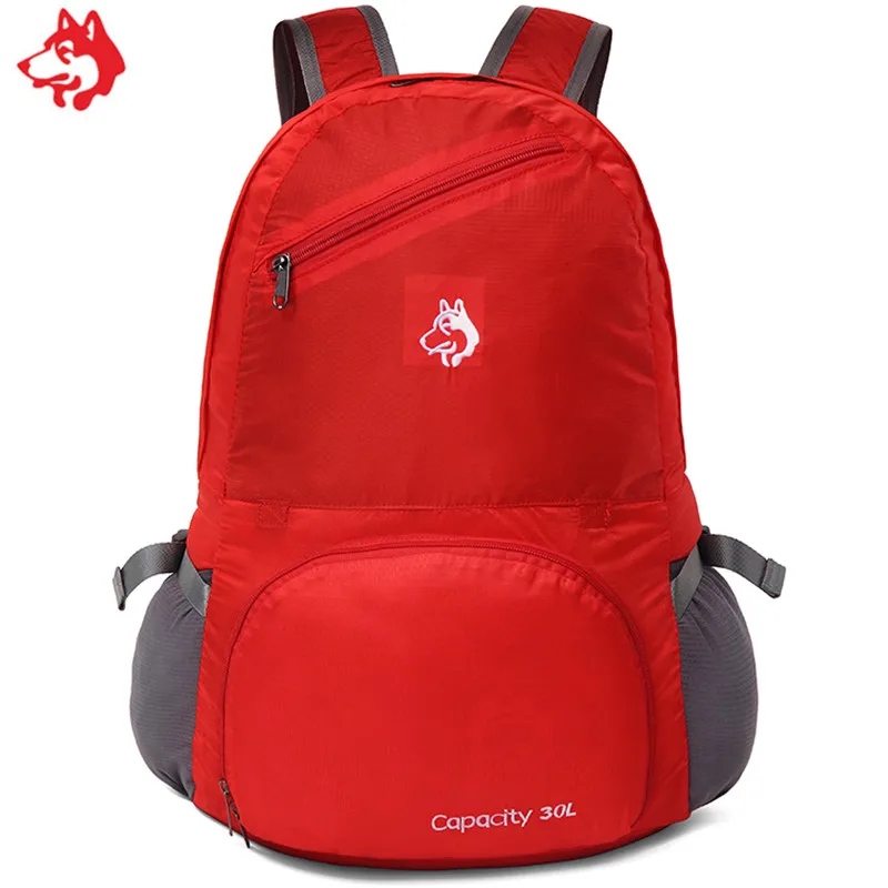 Складная Нейлоновая Сумочка 30 л Розовая/красная/зеленая/синяя две функции рюкзак