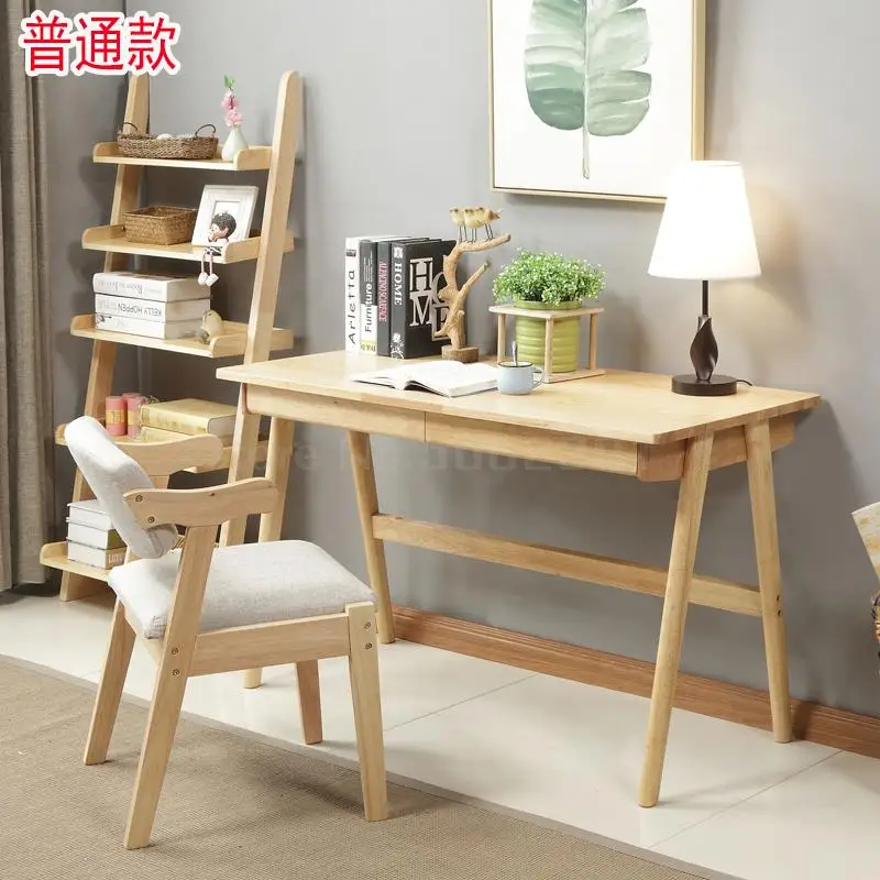 Wooden Desk Middle School Students Study Home Computer Desktop Simple Writing | Мебель