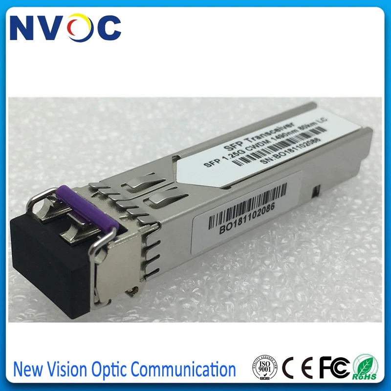 Бесплатная доставка 1 25 г 120 км SFP 1270nm 1290nm 1310nm 1330nm 1350nm CWDM дуплексный оптический
