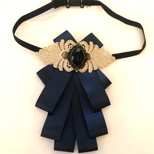 Красный большой галстук-бабочка ручной работы свадебная искусственная брошь