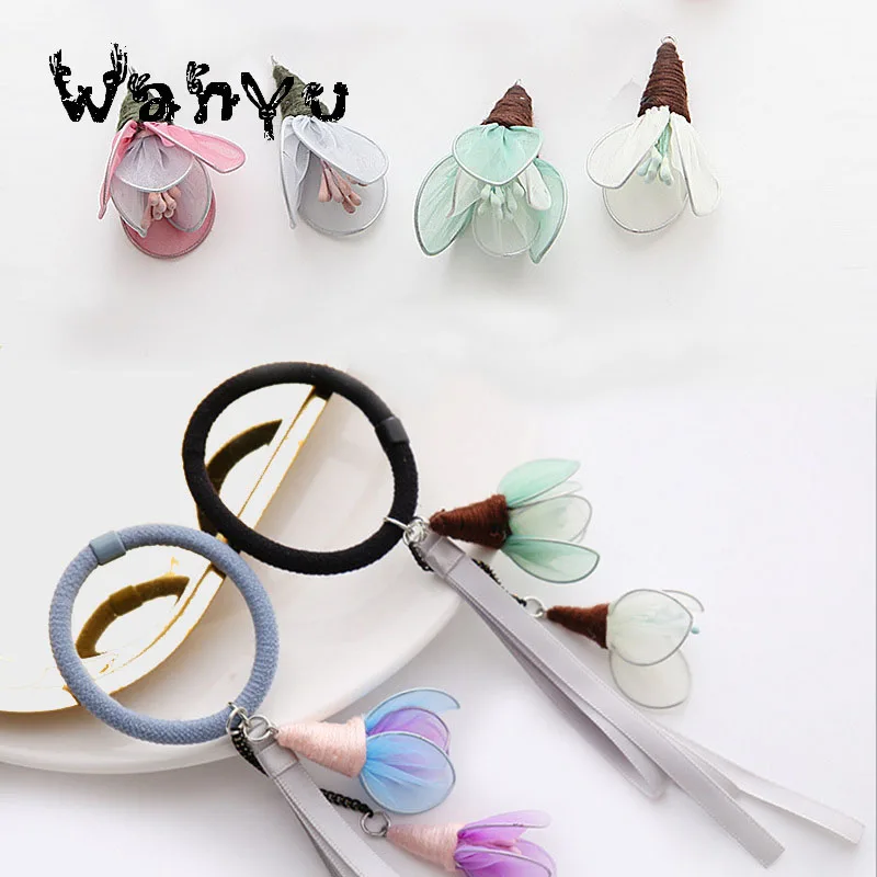 DIY pure handmade flowers wool flower for keychain accessories | Дом и сад