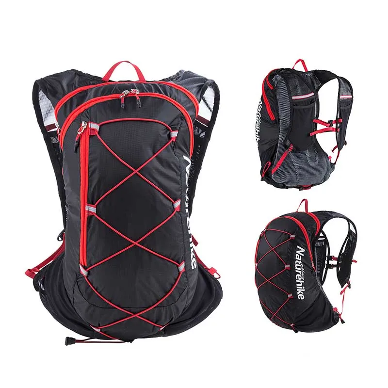 

Naturehike Outdoor Hydration Pack Running Backpack 15L Cycling Bag Hiking Water Bag 70D Nylon Lightweight Running Bag