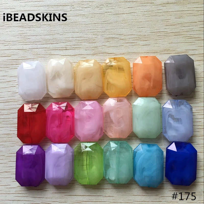 Новинка (Выберите цвет) 30x21 мм 100 шт./лот или так акриловые бусины с мраморным