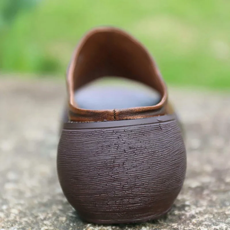 Летняя женская обувь повседневная с открытым носком на квадратном каблуке