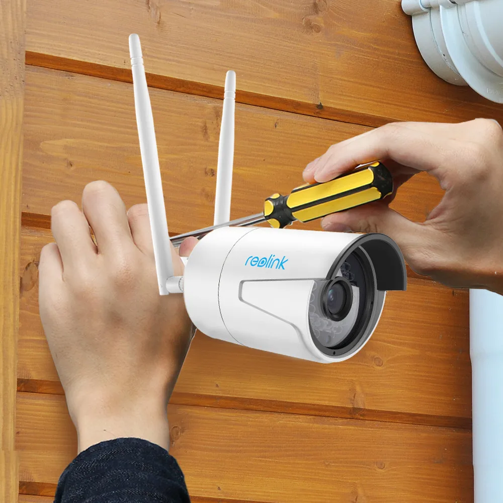 Reolink IP Камера Wi Fi 2.4 г/5 г 4MP Безопасности HD Видеонаблюдение SD Карты Пуля Уличная