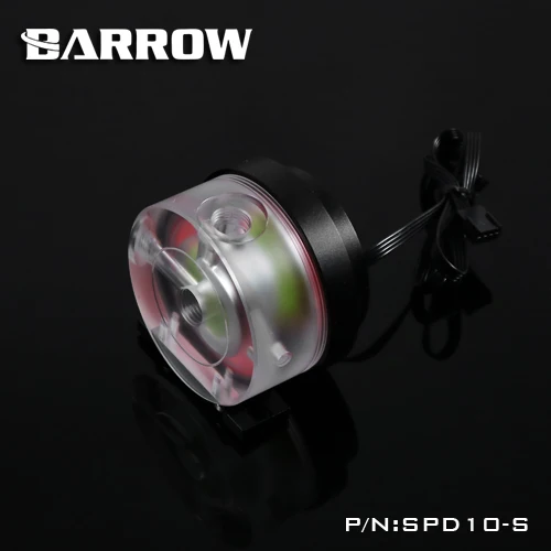 Barrow DDC PWM Pump 10W Maximum Flow Lift 3 Meters 450L/H Manual Speed Regulation Max 4000rpm Acrylic Cover | Компьютеры и офис