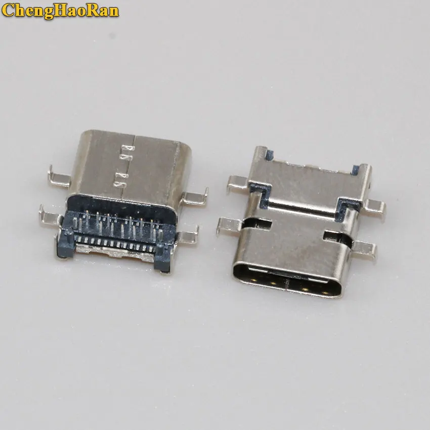 

ChengHaoRan Type C USB 3.1 Female socket USB Connector Type-C Micro USB charging port Plug