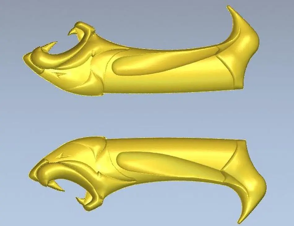 

3D model for 3D relief cnc machine in STL format knife_handle-2