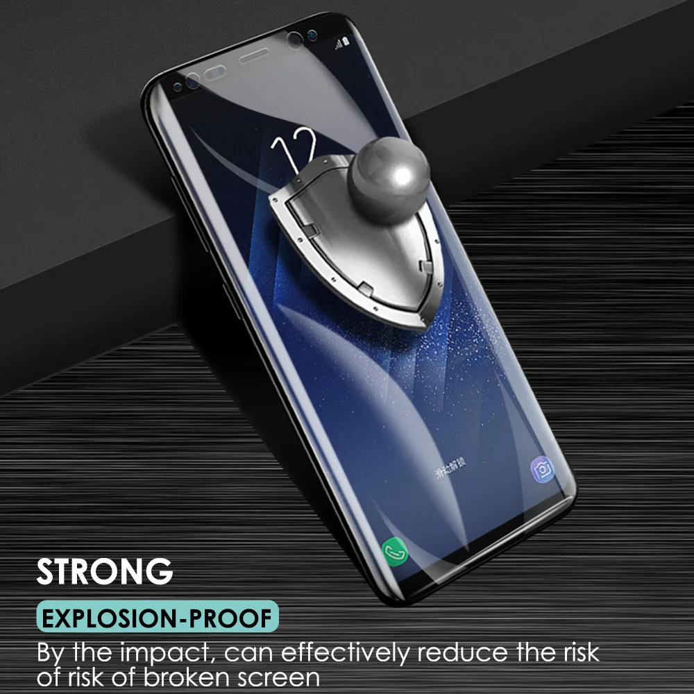 Sundatom гидрогель пленка Экран протектор для Samsung Galaxy S8 S9 плюс S7 Edge Note 8 полное