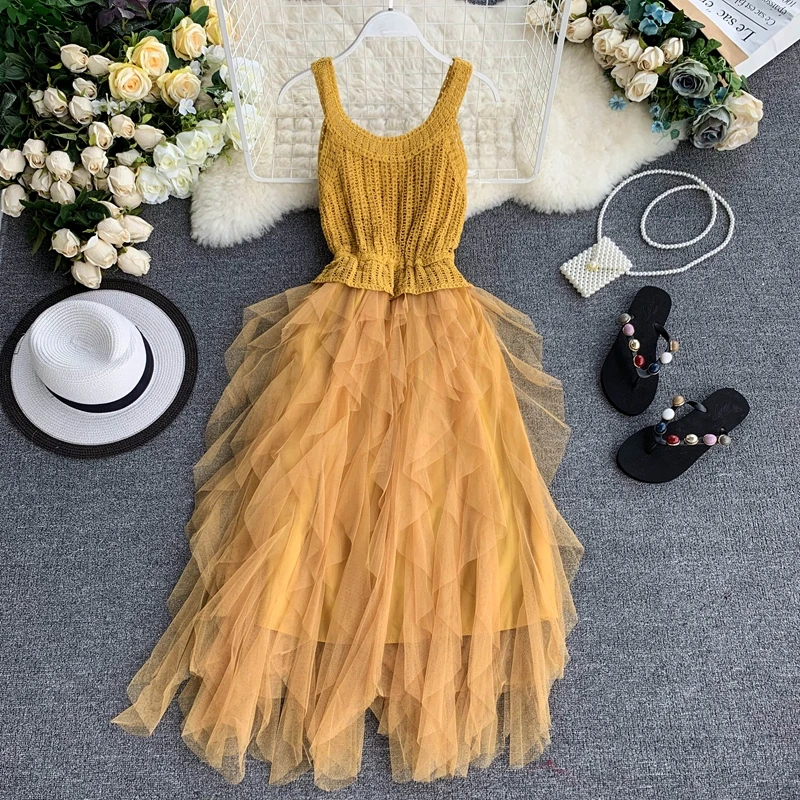 2019 новые модные женские платья франция ремень платье трикотажное с круглым