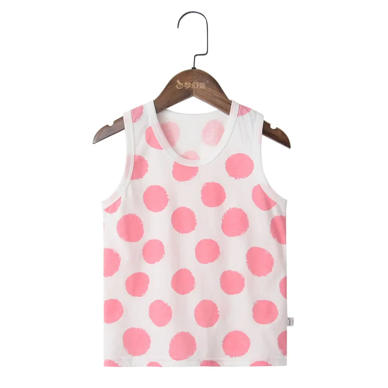 16-P T Shirt for Boys Fruit Watermelon Cotton Baby Girl Boy Animals Duck Fox Sleeveless Tops Tee Summer Children's Clothes 0-6Y - Color: 16-P