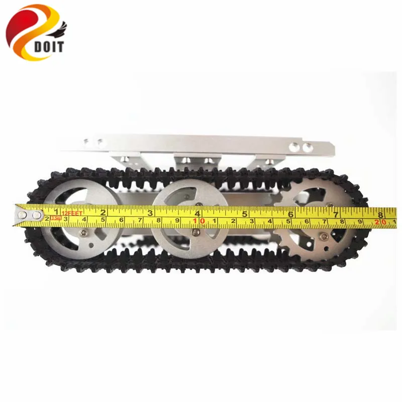 DOIT WiFi Android iOS телефон приложение T100 гусеничный Танк шасси на основе ESPduino