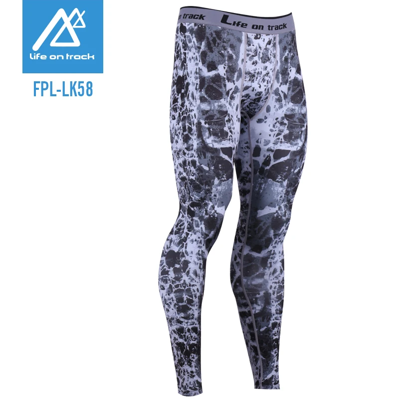 Мужские эластичные дышащие быстросохнущие тренировочные колготки Life on Track