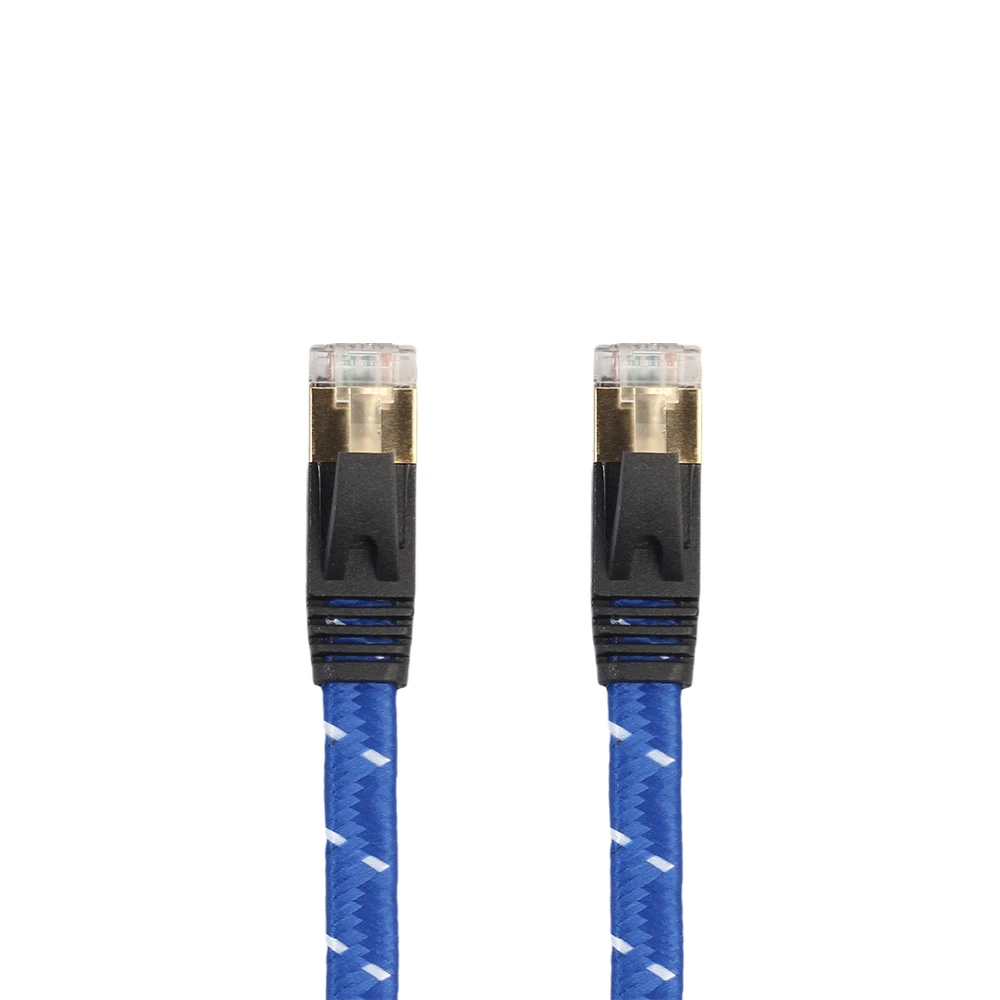 Ethernet Интернет LAN соединительные сетевые плоские кабели RJ45 CAT 7 CAT7 шнур кабель для