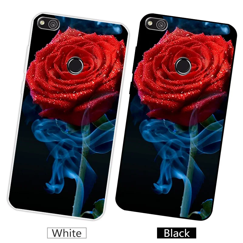 Phone Case for Huawei P8 Lite 2017 Back Cover P8Lite (2017) Covers Clear Soft Silicone Honor 8 lite Snacks Cases | Мобильные