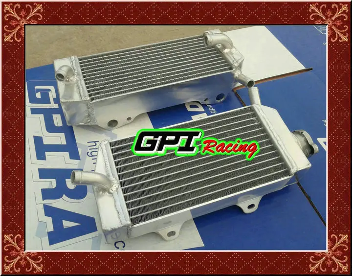 GPI алюминиевый радиатор для HONDA CRF450R CRF450 CRF 450R 2006 2007 2008 05 06 07 08|Охлаждение двигателя