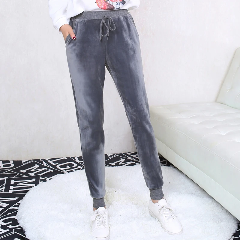 2018 spring version trousers women of pants is thin and loose tight waist nine pencil slacks | Женская одежда