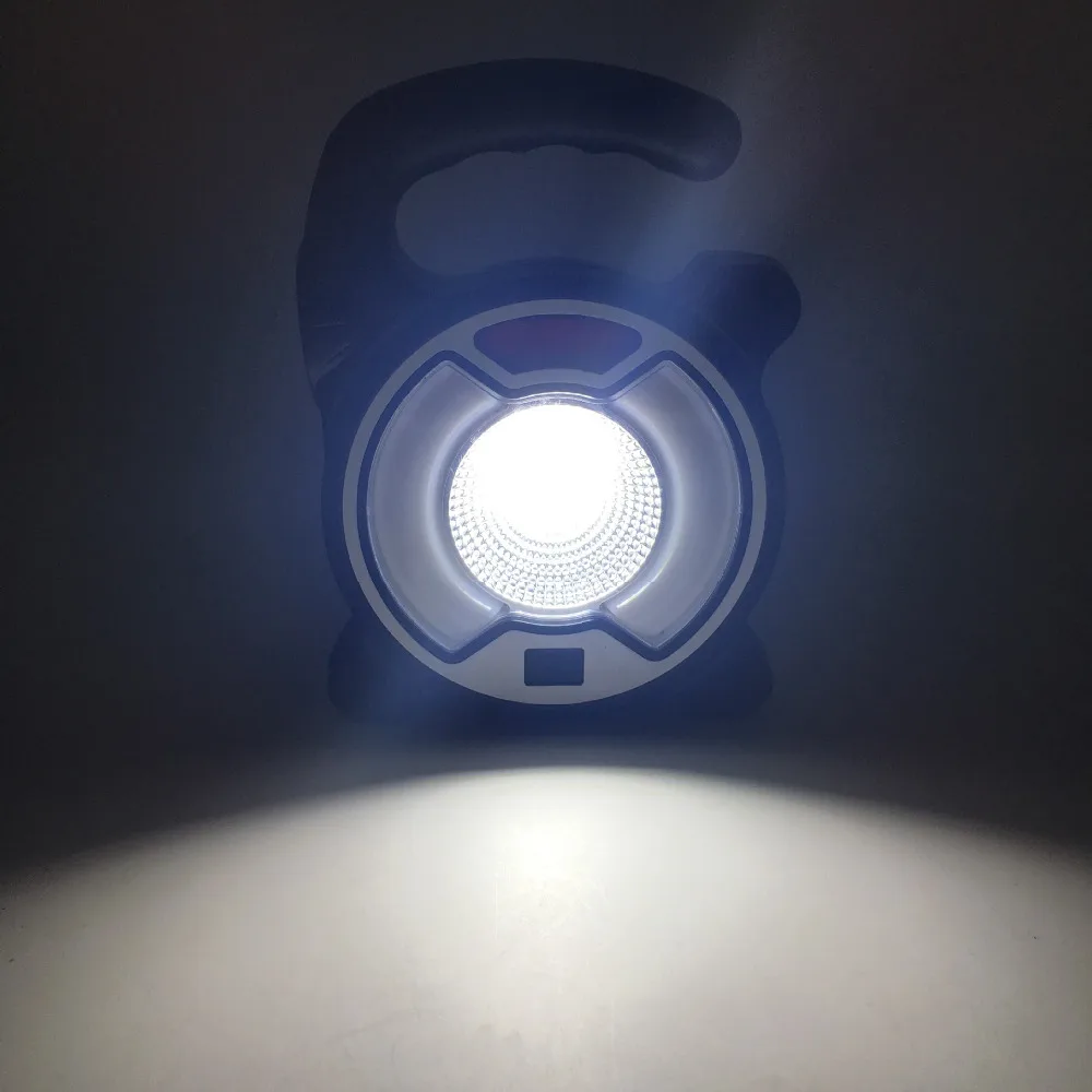 Online Lanterna Per Proiettore Portatile A LED COB Da 5W 18650 Lampada Per Faretto Di Emergenza A 4 Modalità Impermeabile Per Esterni Per Tenda Da Campeggio