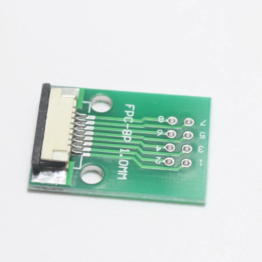 1 шт. 8P FPC адаптер пластина 0 мм Шаг 8PIN вниз тип ящика штекер до 2 45 плоский кабель