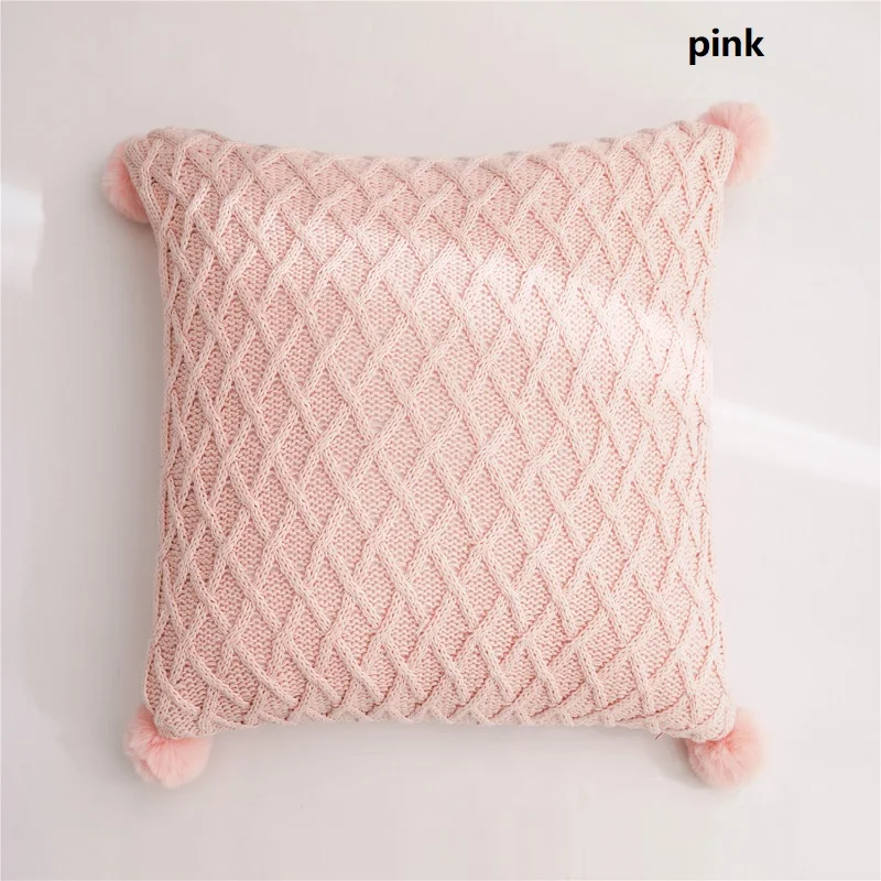 

UBRUSH Creative Cotton Cushion Cover Cute Rabbit Soft And Comfortable Skin Home And Sofa 45*45 cm Cushion Covers