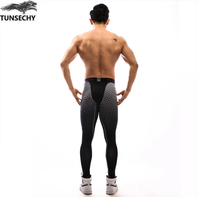 TUNSECHY мужские облегающие кальсоны леггинсы штаны модные теплые брюки тонкие