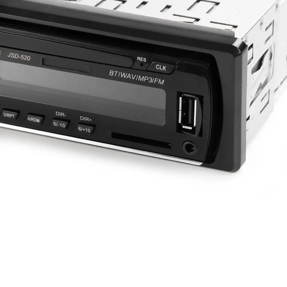 Универсальный 1 одноместный Дин mp3 Радио игрок стерео аудио-Dash FM приемник 12 В с