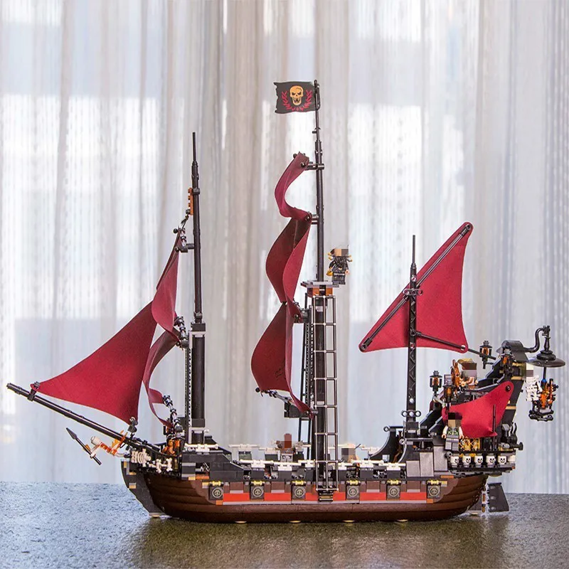 16009 Film Series Le After Pirates Queen Number Alpinia 1151pcs Oxyphylla Spelling Insert Assembling Building Blocks | Игрушки и хобби